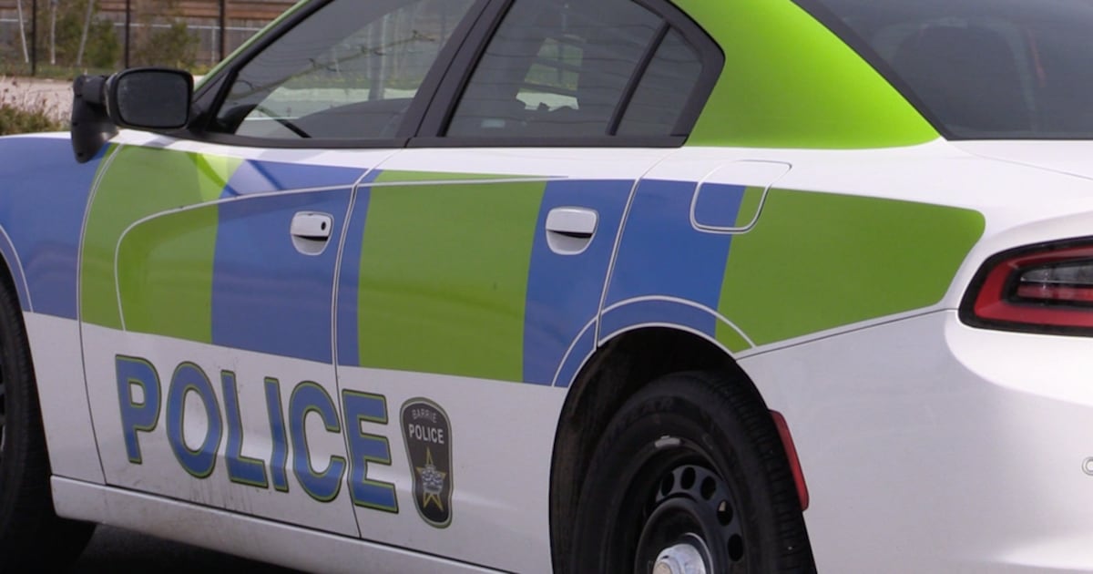 Barrie police prevent a young man from driving while allegedly impaired